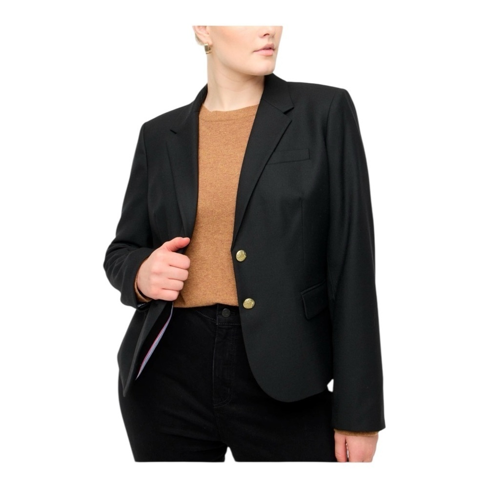 J. Crew Factory Original schoolboy blazer in Black NWT